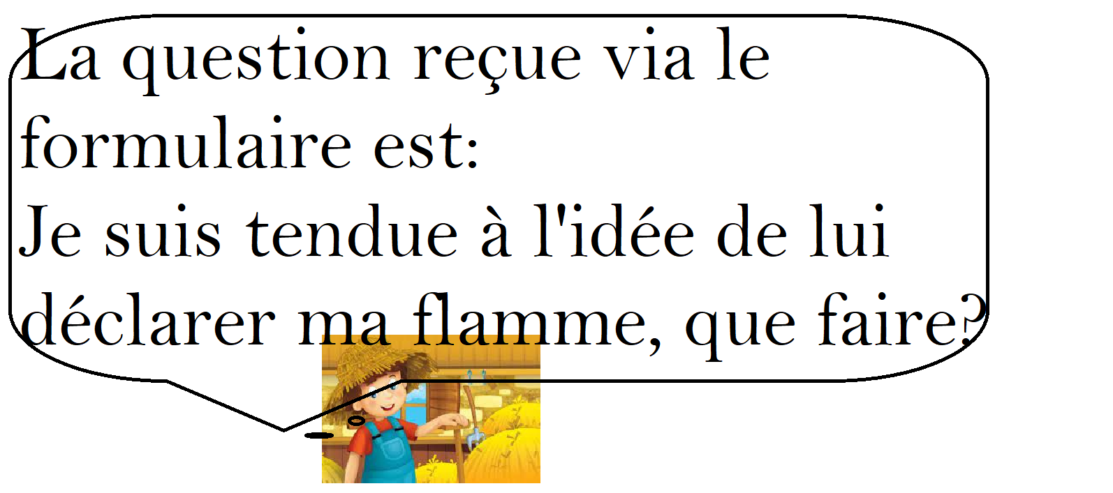 Declarer sa flamme 1