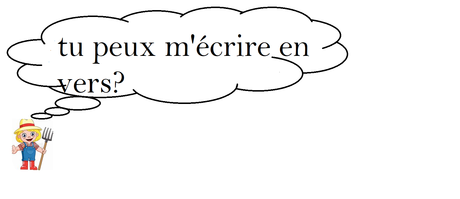 Ecrire en vers 1